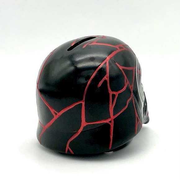 Custom Kylo Ren Helmet Kintsugi Ceramic Bank Star Wars The Rise Of Skywalker - Picture 7 of 17